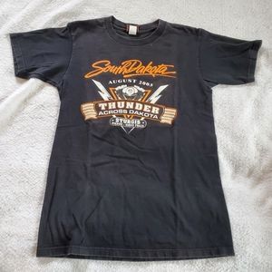 Harley Davidson Vtg 2003 South Dakota T-Shirt, Sz M